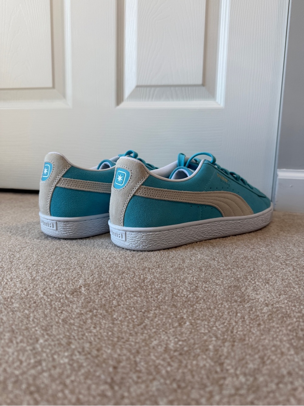 Puma Suede Classic XXI Maersk Bluefish Mens 12